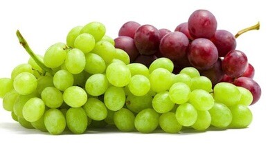 Green/Red Seedless Grapes - 2/lb Clam