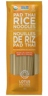 Lotus Food - Brown Pad Thai Rice Noodles 227g