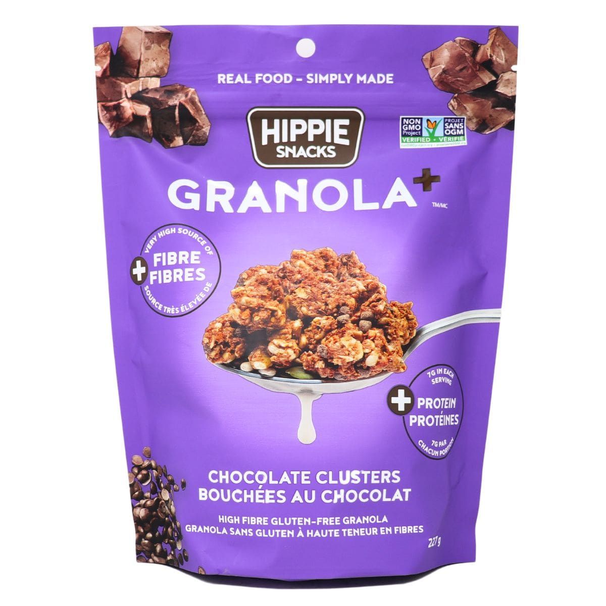 Hippie Snacks Granola -Chocolate Clusters 227g