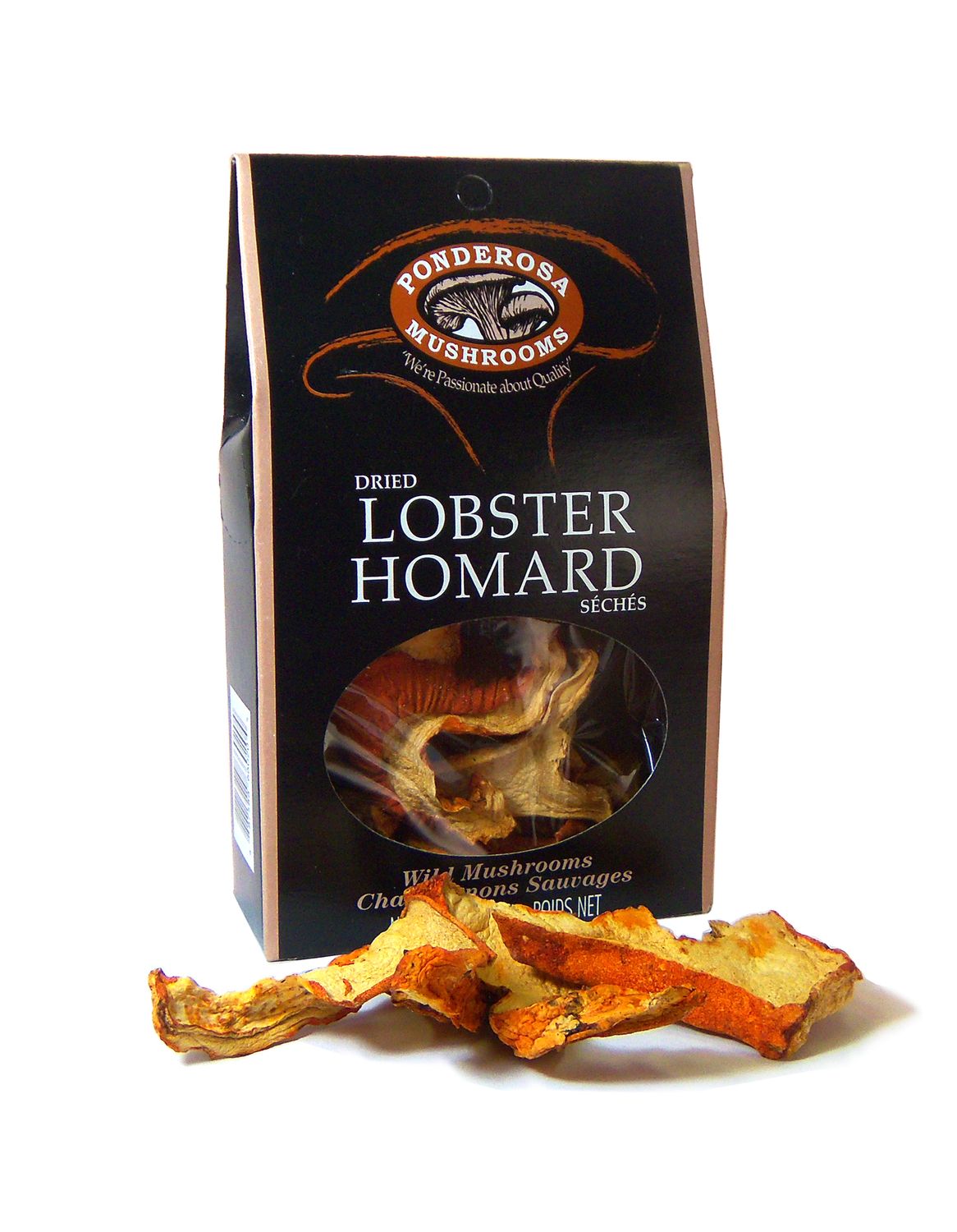 Ponderosa Mushrooms - Dried Lobster Homard  14g