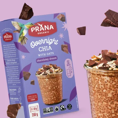 Prana - Overnight Chia w/Oats 5x50g