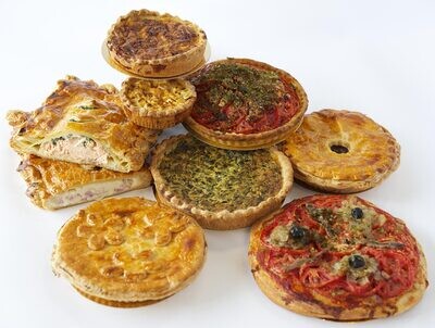 Quiches et pâtés