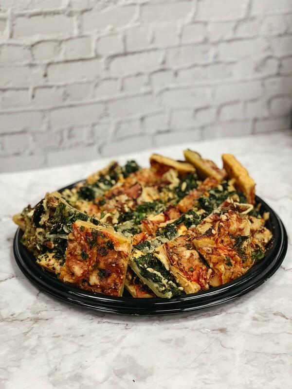 Plateau de pizzas feuilletées