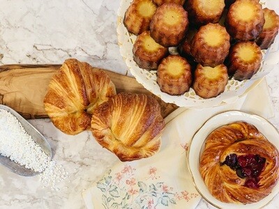 Viennoiserie et pain de Noël