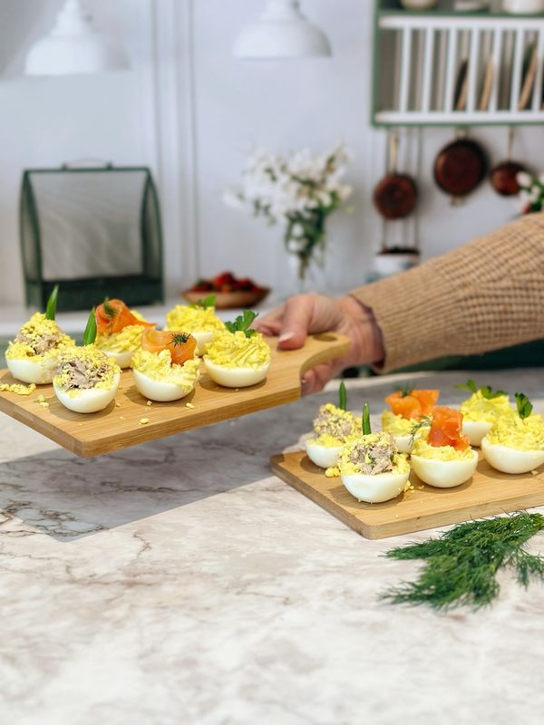 TRIO D'OEUFS MIMOSAS