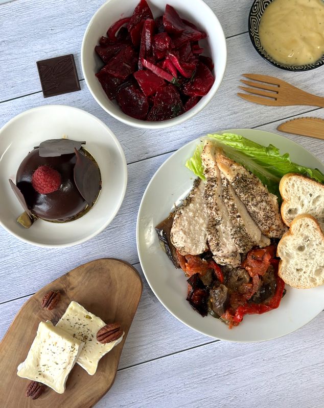 Plateau repas volaille