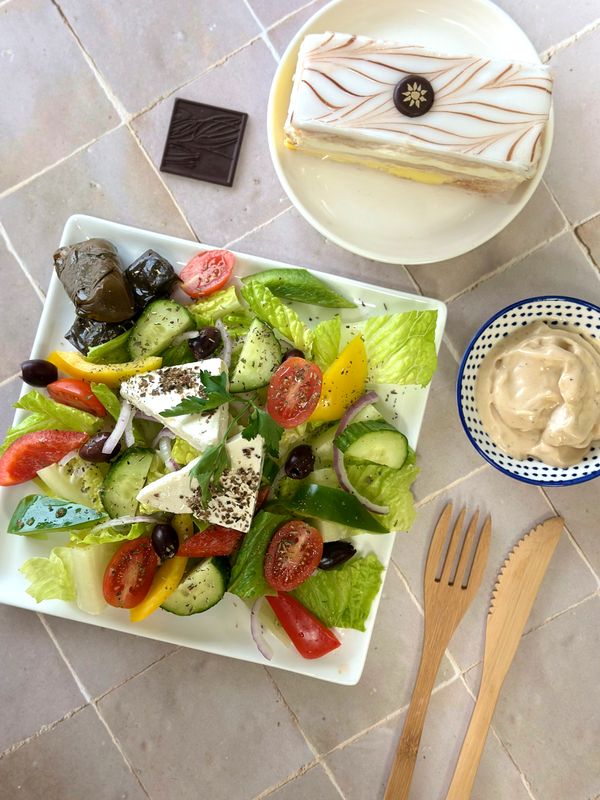 Salade repas grecque