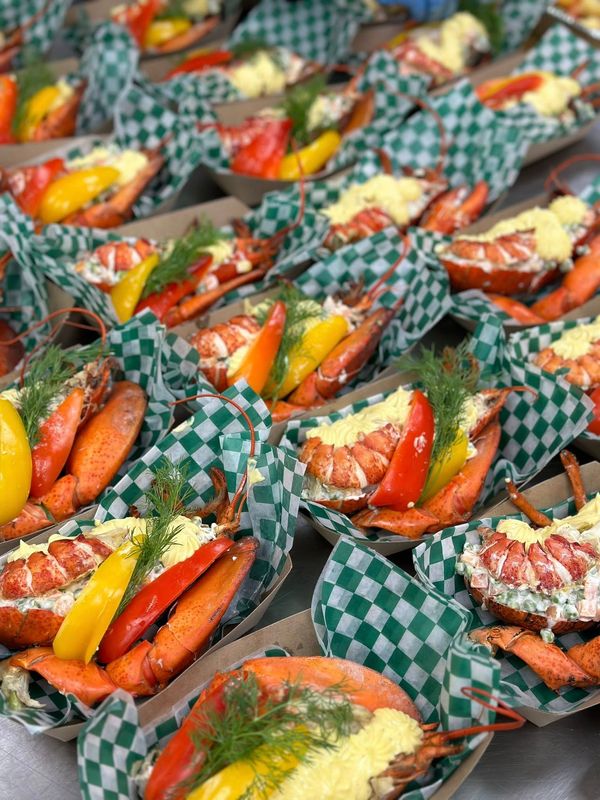 Demi homard mayonnaise