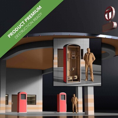Petrol Station 001