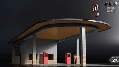 Petrol Station 001