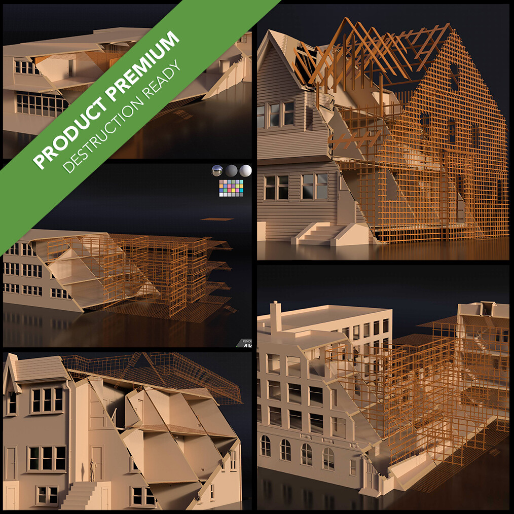 Buildings Pack 003