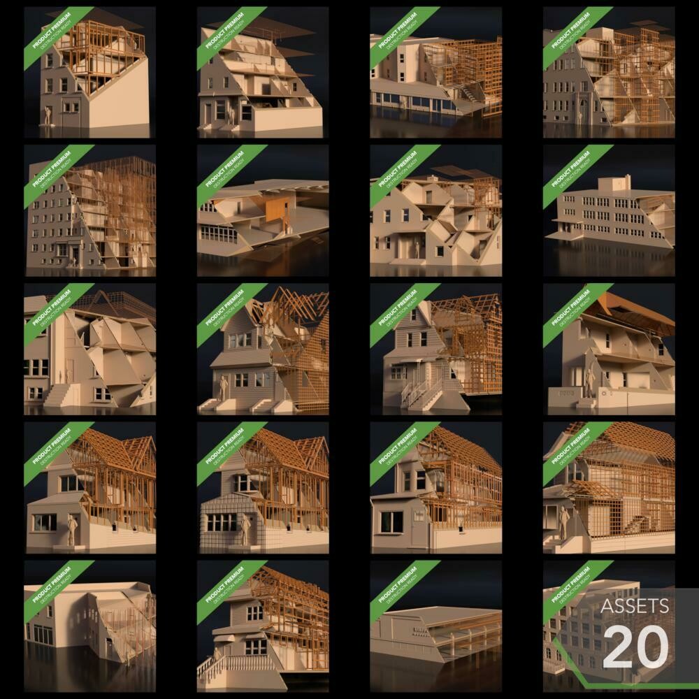 Buildings Mega Bundle