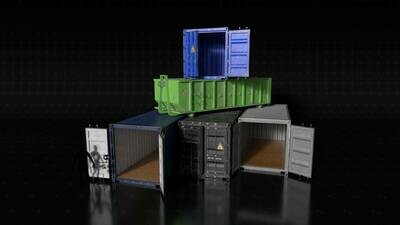 Shipping Containers 001