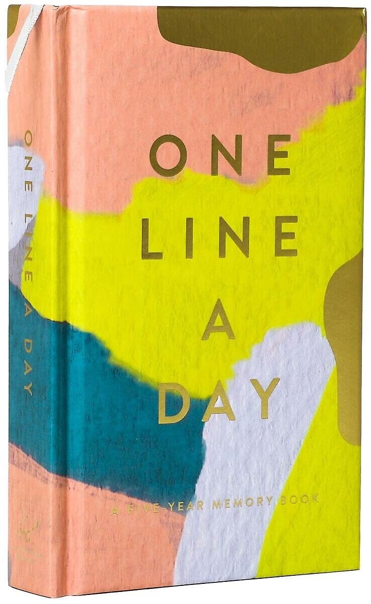 Modern One Line a Day: A Five-Year Memory Book (Daily Journal, Mindfulness Journal, Memory Books, Daily Reflections Book) by Moglea