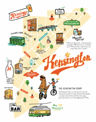 Alisa Wismer Kensington Map