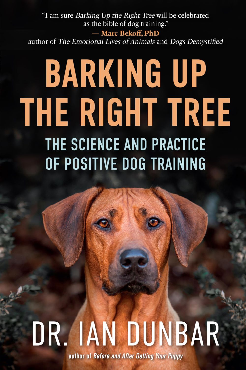 Barking Up the Right Tree: The Science and Practice of Positive Dog Training by Ian Dunbar