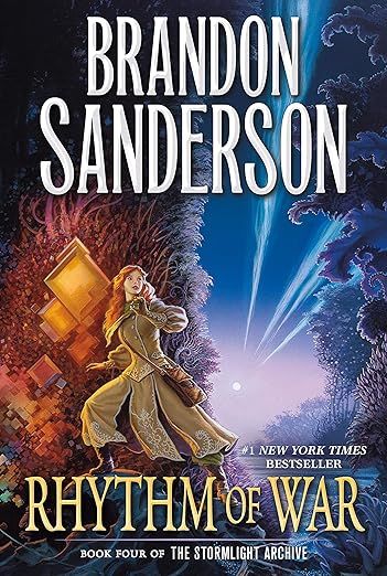 Rhythm of War: Book Four of the Stormlight Archive by Brandon Sanderson (trade paperback)