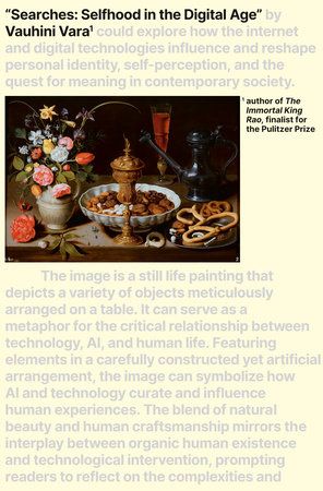 Searches: Selfhood in the Digital Age by Vauhini Vara