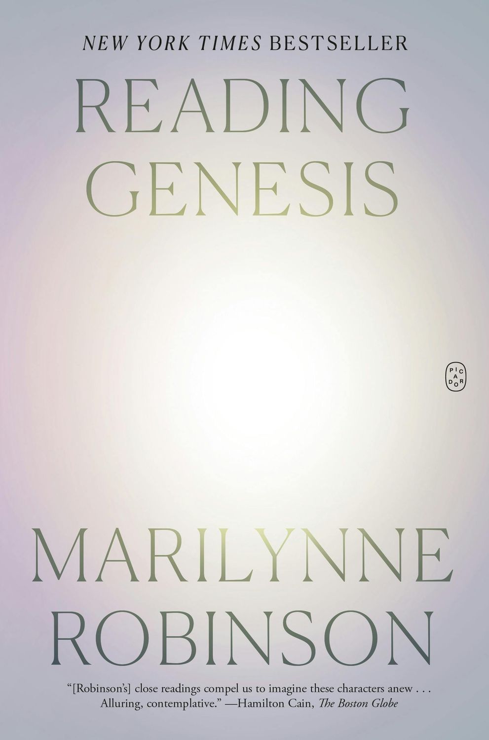 Reading Genesis by Marilynne Robinson