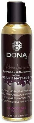 Dona Kissable Massage Oil Chocolate