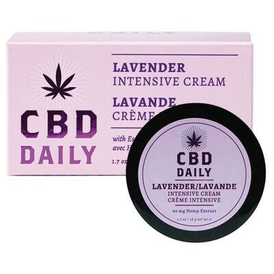 CBD Daily Intensive Cream - Lavender 1.7oz