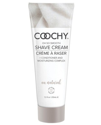 Coochy Shave Cream Au Natural 7.2 Oz