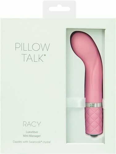 Pillow Talk Racy Vibe W/ Swarovski Crystal Pink