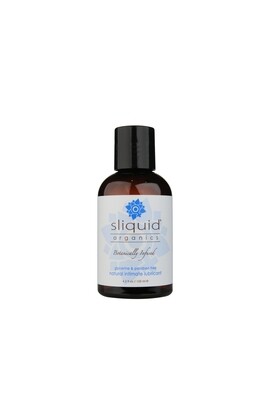 Sliquid Organics Natural Intimate Lubricant Glycerine & Paraben Free 4.2oz