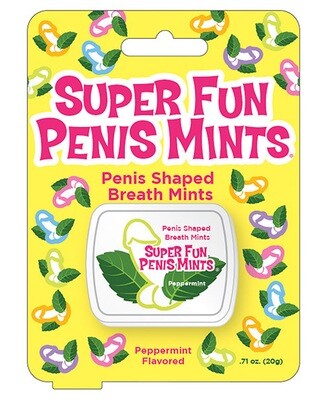 Super Fun Penis Candy Mints Peppermint