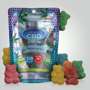 Experience CBD 120MG Gummy Bear