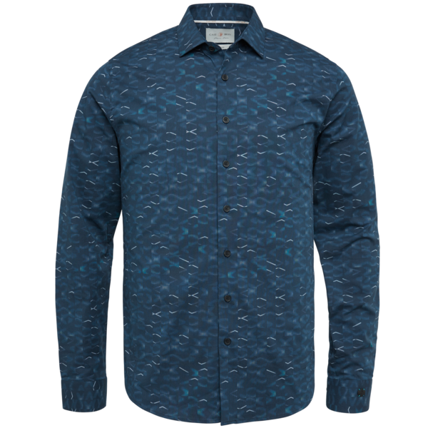 Cast Iron Long Sleeve Poplin Overhemd