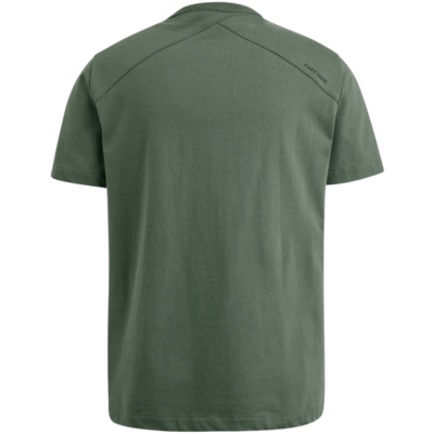 Cast Iron T-shirt van 100% katoenen slub jersey