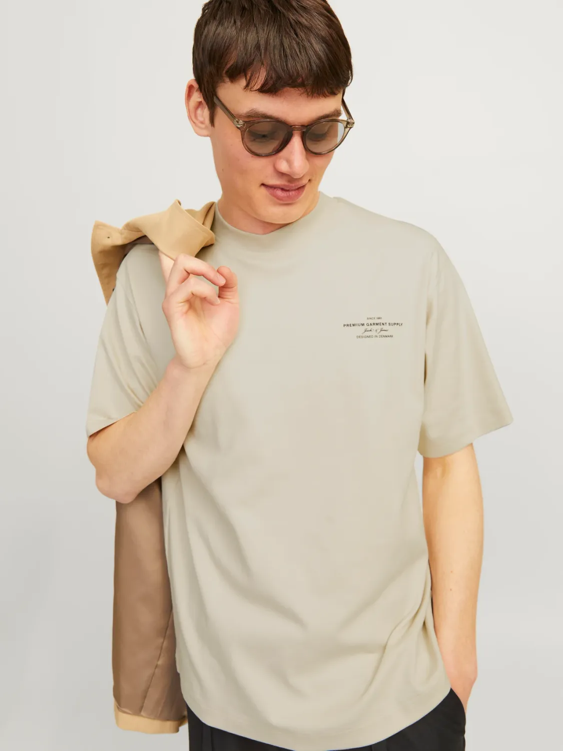 Jack &amp; Jones Bedrukt Ronde Hals T-Shirt