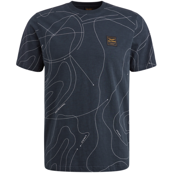 PME Legend T-Shirt Met Allover Print