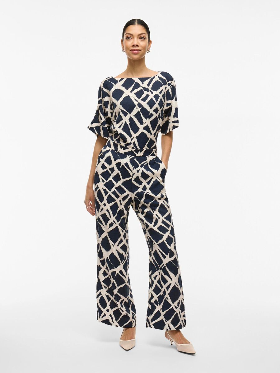 Vila Vileico Illo High Waist Wide Pants