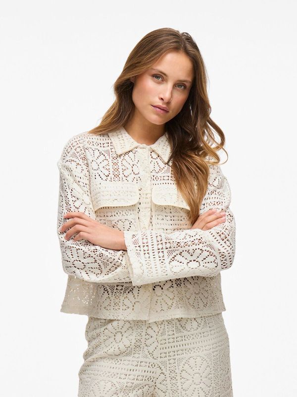 Vila Vimerinda Crochet L/S Cardigan/BFS