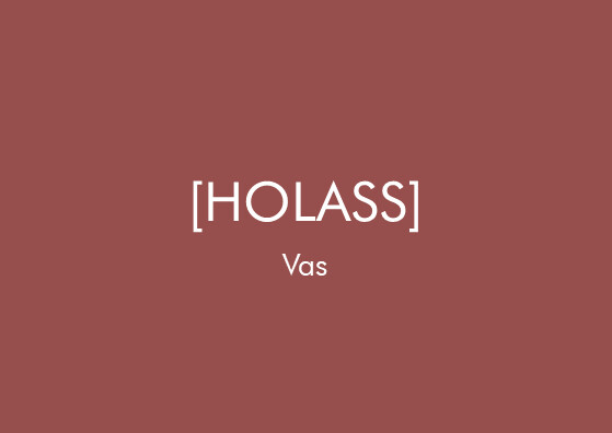 2019 [HOLASS] Vas, Red 75 cl