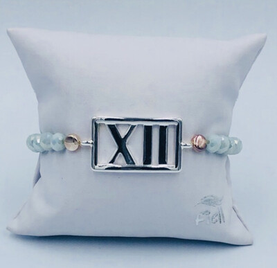 Armband Lizas lichtblauw XII