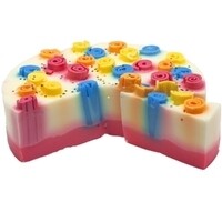Tale Of Two Stars Sliced Soap Cake Tale Of Two Stars Sliced Soap Cake
