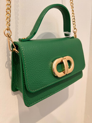 small handbag green Miss Terre