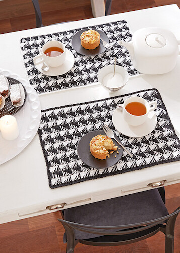 Haakpatroon Placemats Haakpatroon Placemats