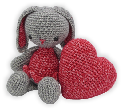 Amigurumi Haakpakket Pippa het Konijn Amigurumi Haakpakket Pippa het Konijn