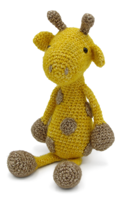 Amigurumi Haakpakket George de Giraffe Amigurumi Haakpakket George de Giraffe