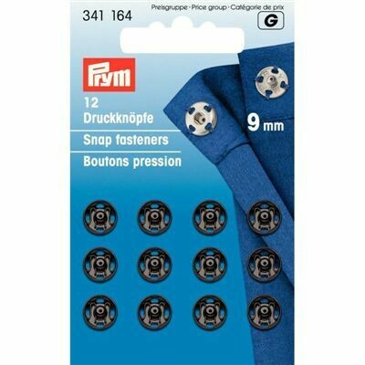 Prym Drukkers Zwart Prym Drukkers Zwart