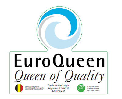 EuroQueen Venus of Apollo centrale stofzuiger - met installatie materiaal vanaf 9 zuigmonden of industriële projecten op aanvraag.