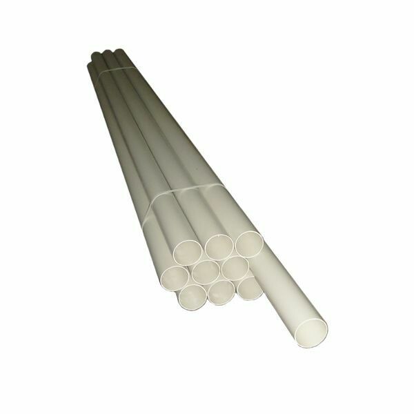 PVC BUIS -antistatisch 2 meter - 2mm wanddikte en 50.8 mm diameter