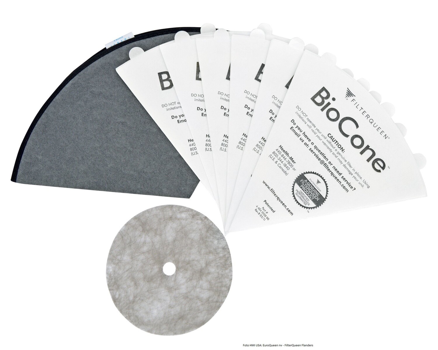 Bio Filter-cones met Medifilter voor de FilterQueen 6 maanden pakket