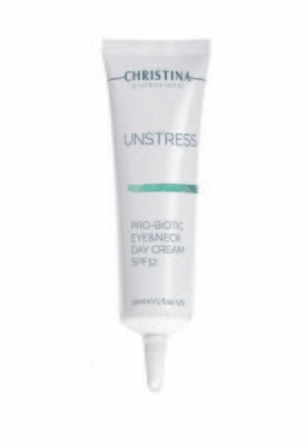 Unstress Probiotic Day Cream for Eye & Neck SPF 12 30ml