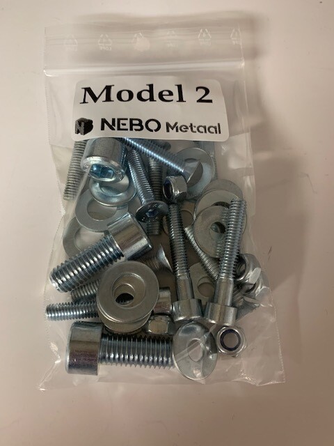 Spatbord Model 2
Set bouten