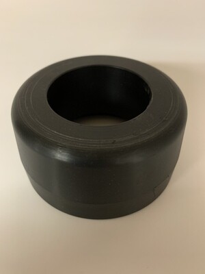 Zwarte rubber binnen torsie